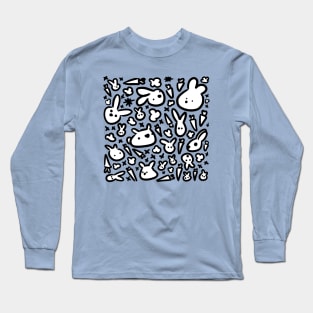 Bunny Pattern Long Sleeve T-Shirt